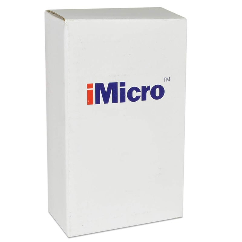 iMicro - 205U Black - Wired USB Optical Mouse - 1200 DPI - Three Buttons Left/Right and Scroll Key - Office Use (MO-205U) - Image 3